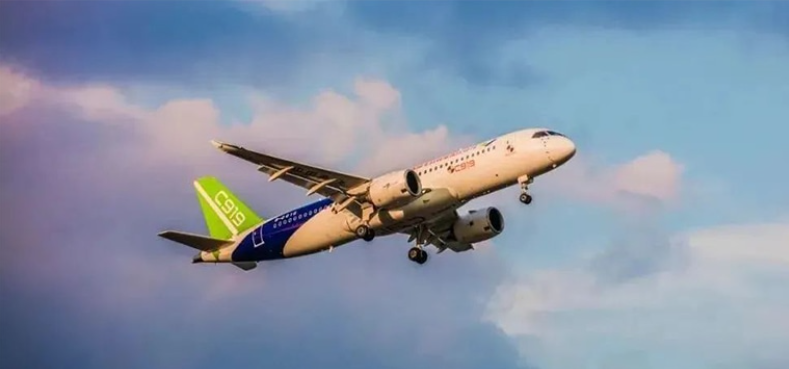 C919 six test planes successfully completed the test flight! BWSENSING escorts it soaring!