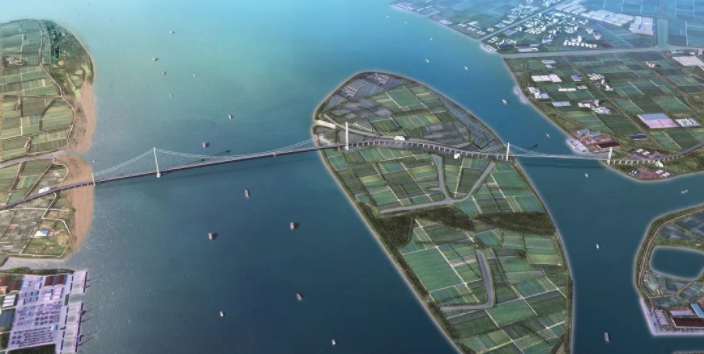 BWSENSING helps the construction of Zhangjinggao Yangtze River Bridge!