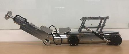 Small & Medium Diameter Drainage Pipeline Obstacle Clearance Robot System